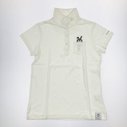 ▽▽ Jack Bunny!! ジャックバニー レディース ゴルフウェア ドラえもん ポロシャツ サイズ１ アイボリー Bランク