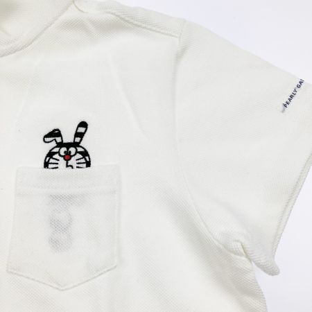  Jack Bunny!! ジャックバニー レディース ゴルフウェア ドラえもん ポロシャツ サイズ１ アイボリー