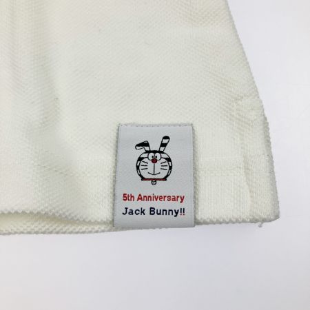  Jack Bunny!! ジャックバニー レディース ゴルフウェア ドラえもん ポロシャツ サイズ１ アイボリー