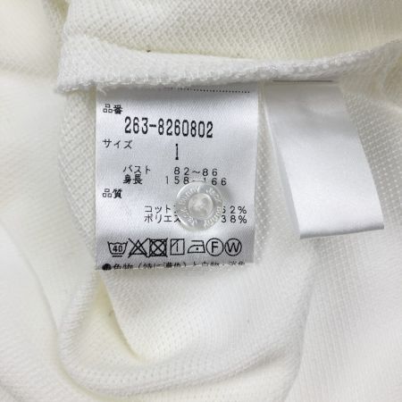  Jack Bunny!! ジャックバニー レディース ゴルフウェア ドラえもん ポロシャツ サイズ１ アイボリー