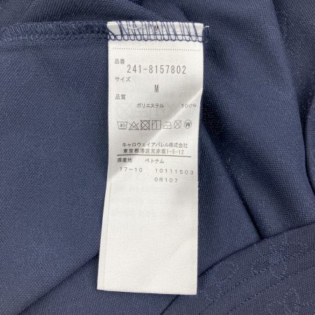  Callaway キャロウェイ レディース ゴルフウェア フラワー柄 ポロシャツ M ネイビー