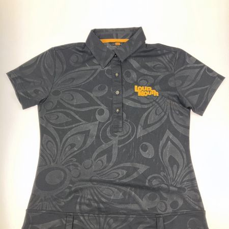  LOUDMOUTH ラウドマウスゴルフ レディース ゴルフウェア ポロシャツ ワンピース Mサイズ ブラック