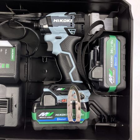  HiKOKI ハイコーキ コードレスインパクトドライバ 特別限定色 WH36DD 2XHSZ(IG) アイスグレー