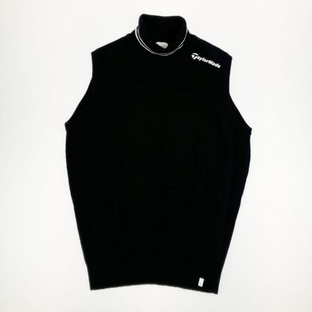  TaylorMade テーラーメイド レディース ゴルフウェア ノースリーブ タートルネック ウール ベスト M ブラック
