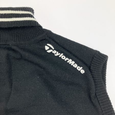  TaylorMade テーラーメイド レディース ゴルフウェア ノースリーブ タートルネック ウール ベスト M ブラック