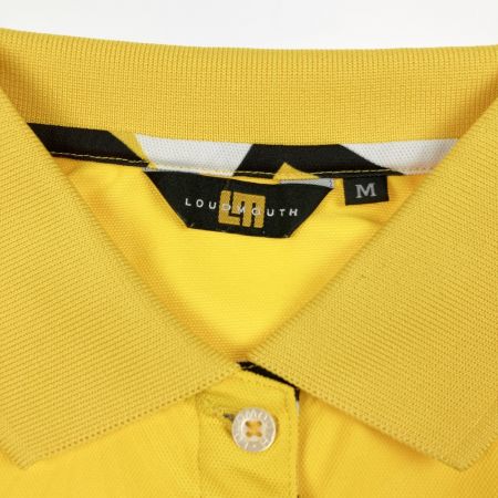  LOUDMOUTH ラウドマウスゴルフ レディース ゴルフウェア ポロシャツ Mサイズ イエロー