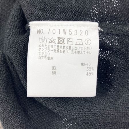  M・U SPORTS レディース ゴルフウェア ドッグ柄 サマーベスト 麻綿 SIZE 42 