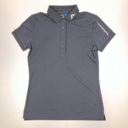 ▽▽  J.RINDEBERG レディース ゴルフウェア ポロシャツ Mサイズ ネイビー Bランク