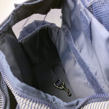  LEE リ ヒッコリー ペット用 2WAY キャリーバッグ 底板付リュック 超小型犬