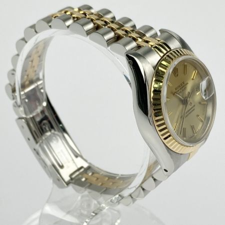  ROLEX ロレックス オイスターパーペチュアル デイトジャスト SS/YG 69173