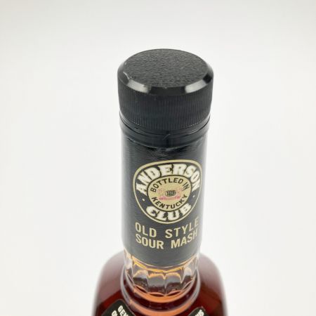  ANDERSON CLUB アンダーソンクラブ OLD STYLE SOUR MASH 15年 バーボン ウイスキー 750ml 43％ 未開栓