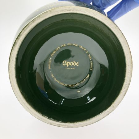  Glenfiddich グレンフィディック ピュアモルト ウイスキー 18年 陶器 緑 グリーンボトル 750ml 43° 未開栓