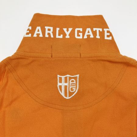  PEARLY GATES パーリーゲイツ レディース ゴルフウェア オレンジ ポロシャツ ネイビー スカート セット