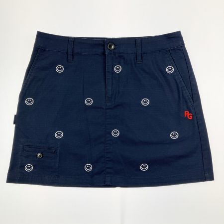  PEARLY GATES パーリーゲイツ レディース ゴルフウェア オレンジ ポロシャツ ネイビー スカート セット