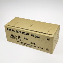 ▽▽  象印 YA型チェーンレバーホイスト 0.8t YA-80 未開封品 Nランク