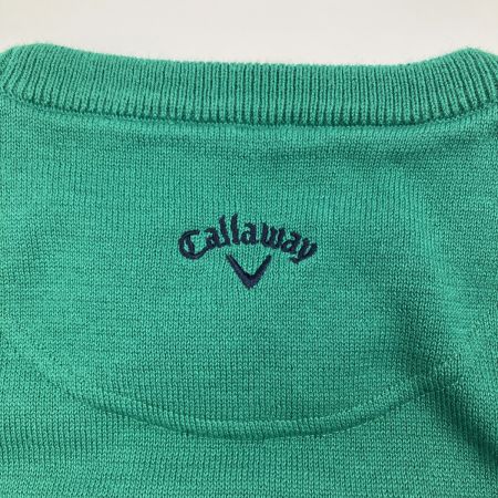  Callaway キャロウェイ レディース モックネック Tシャツ フラワー刺繍 コットンベスト セット
