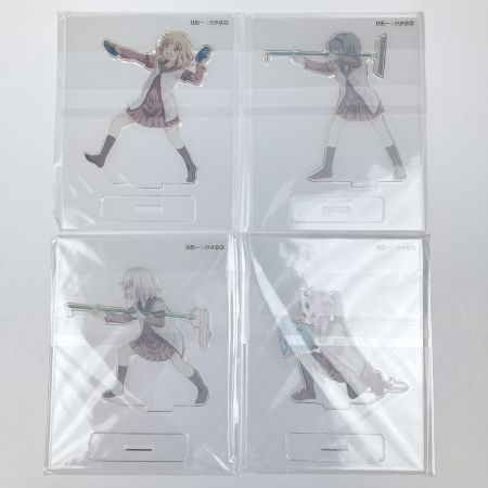   ゆるゆり 生徒会 アクリルスタンド 4個セット 未開封品 アクスタ