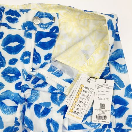  LOUDMOUTH ラウドマウスゴルフ レディース ゴルフウェア キスマーク柄 ショートパンツ L 開封未使用品