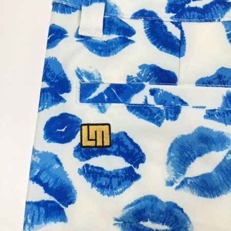  LOUDMOUTH ラウドマウスゴルフ レディース ゴルフウェア キスマーク柄 ショートパンツ L 開封未使用品