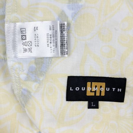  LOUDMOUTH ラウドマウスゴルフ レディース ゴルフウェア キスマーク柄 ショートパンツ L 開封未使用品