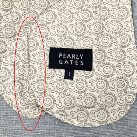  PEARLY GATES パーリーゲイツ レディース  ひまわり柄 デニムスカート サイズ 1