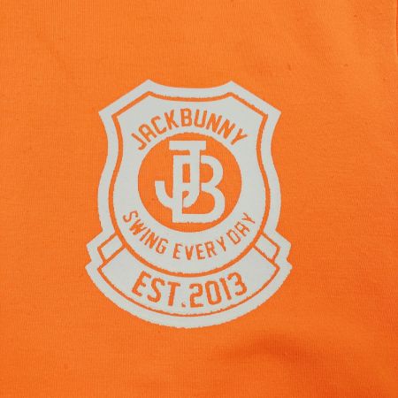 Jack Bunny!! ジャックバニー レディース モックネックＴシャツ ネオンカラー オレンジ サイズ 1