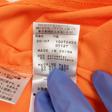 Jack Bunny!! ジャックバニー レディース モックネックＴシャツ ネオンカラー オレンジ サイズ 1