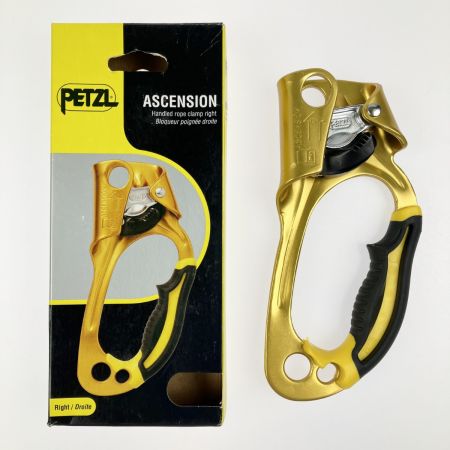   petzl ascension ペツル アッセンション ハンドル付 ロープクランプ 右手用 B17WRA