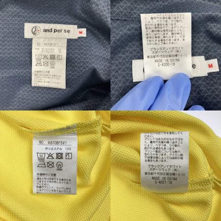  and per se アンパスィー レディース ゴルフウェア ポロシャツ スカート ショートパンツ 3枚セット