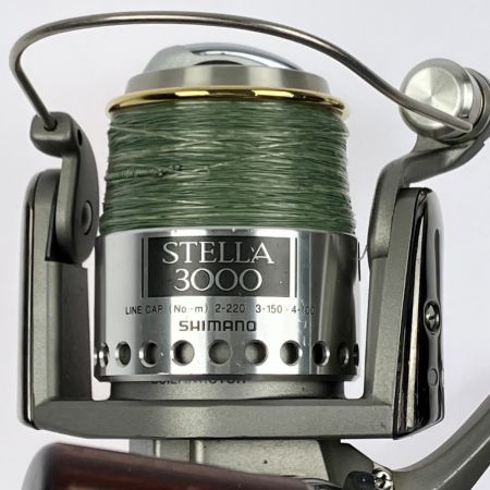  SHIMANO シマノ 95 ステラ 3000 替スプール付 ダブルハンドル SC483