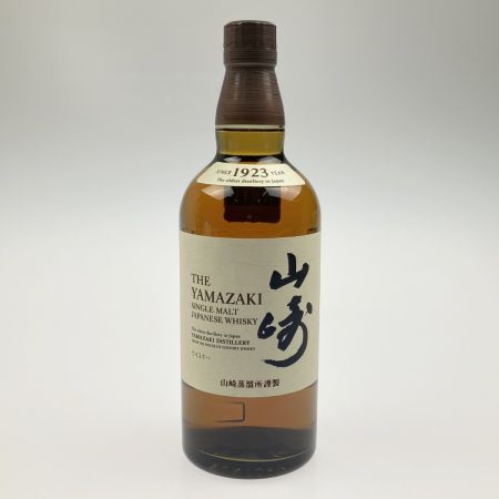【北海道内限定発送】 YAMAZAKI 山崎/サントリー ウイスキー シングルモルト 43％ 700ml  未開栓