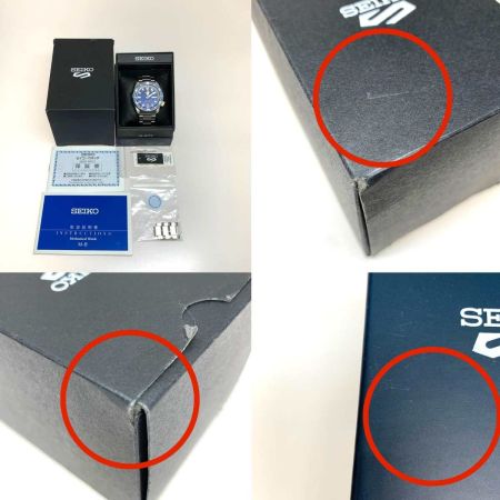  SEIKO セイコー 腕時計   5スポーツ SHIPSコラボ　自動巻き  SBSA191