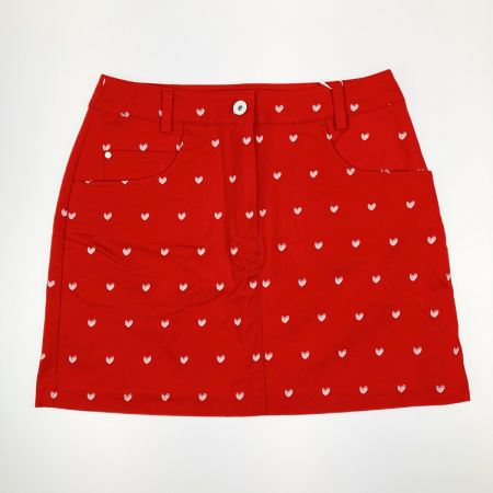  Callaway キャロウェイ レディース　ゴルフウェア ハート柄 スカート Mサイズ レッド 開封未使用品