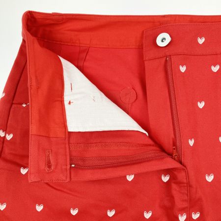  Callaway キャロウェイ レディース　ゴルフウェア ハート柄 スカート Mサイズ レッド 開封未使用品