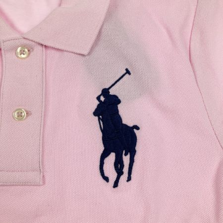  RALPH LAUREN ラルフローレン 半袖ポロシャツ スキニーフィット ビッグポニー XS ピンク 開封未使用品