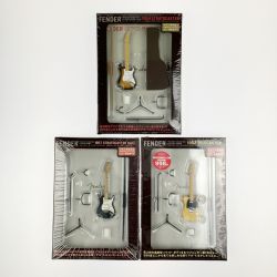 ▽▽  FENDER フェンダーザベストコレクション 1/8スケール フィギュア 3点セット 未開封品 Nランク