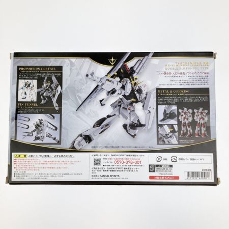   METAL ROBOT魂 νガンダム(ダブル・フィン・ファンネル装備型) 取扱説明書欠品