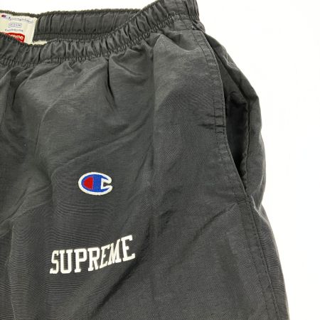  Supreme×Champion 18SS トラックパンツ Mサイズ ブラック