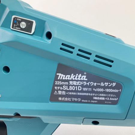  MAKITA マキタ 充電式 ドライウォールサンダ 充電器 ツールバッグ付き SL801D グリーン