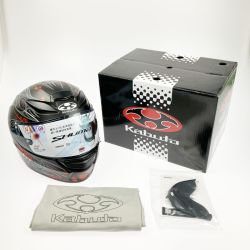 ▽▽ kabuto カブト フルフェイスヘルメット SHUMA FLAME シューマフレイム フラットブラックレッド XL 開封未使用品 Sランク