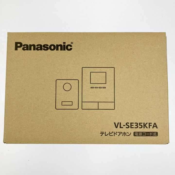 Panasonic パナソニック テレビドアホン 電源コード式 VL-SE35KFA 開封 