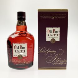 ▽▽  Old Parr 1871 LIMITED EDITION 15年 オールドパー リミテッドエディション 750ml Nランク 未開栓