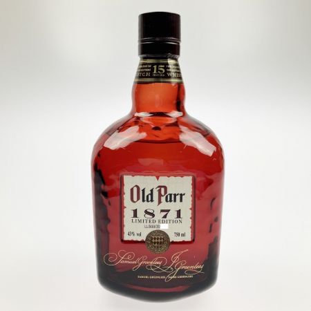   Old Parr 1871 LIMITED EDITION 15年 オールドパー リミテッドエディション 750ml 未開栓