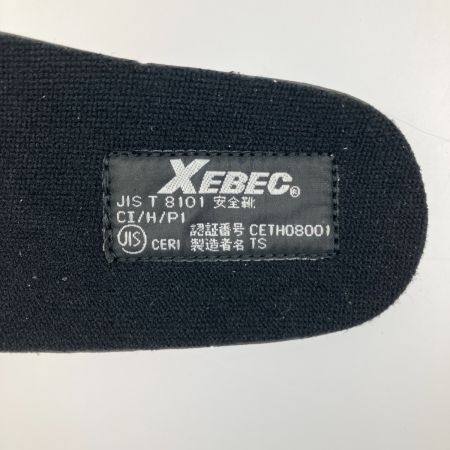  XEBEC ジーベック 安全靴 半長靴 731002 25cm 3E ブーツ JIS ブラック