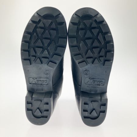  XEBEC ジーベック 安全靴 半長靴 731002 25cm 3E ブーツ JIS ブラック