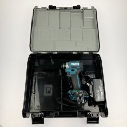 ▽▽ MAKITA マキタ 充電式インパクトドライバ 18V 6Ah バッテリ1個・ケース付 充電回数1回  TD173D Aランク