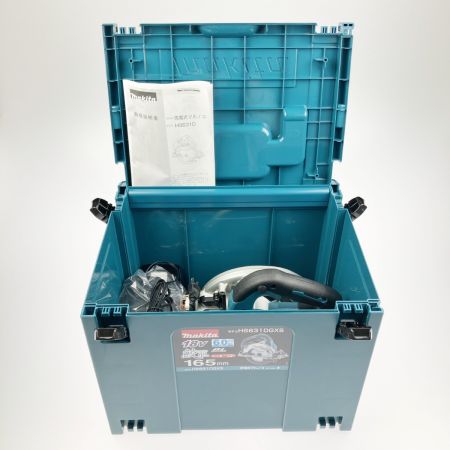  MAKITA マキタ 充電式マルノコ 鮫肌 青 165mm 18V 6Ah セット品 HS631DGXS 開封未使用品