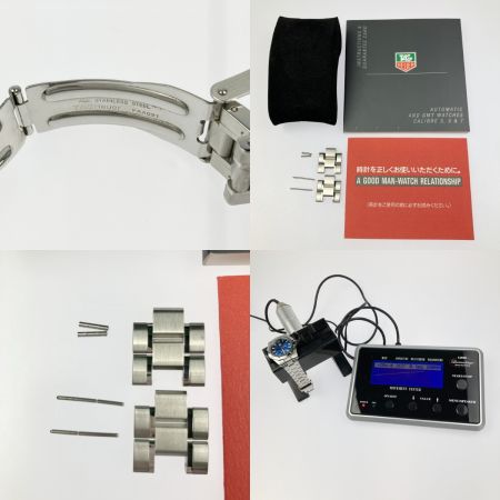  TAG HEUER タグホイヤー アクアレーサー モルディブ ブルーシェル 世界限定1000本 WAF211M