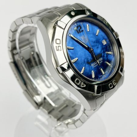  TAG HEUER タグホイヤー アクアレーサー モルディブ ブルーシェル 世界限定1000本 WAF211M