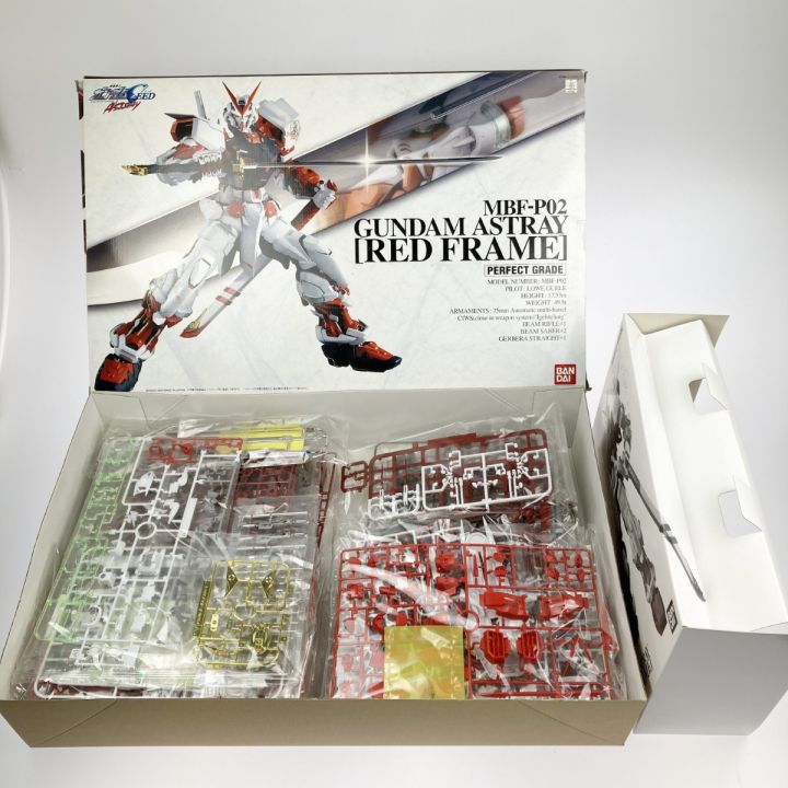 PG ガンダムアストレイ レッドフレーム 未組立 PG 1/60 ガンダムアストレイ レッドフレーム 未組立品 箱ダメージ有